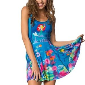 Little Mermaid Disney Blackmilk Limited Skater Dress